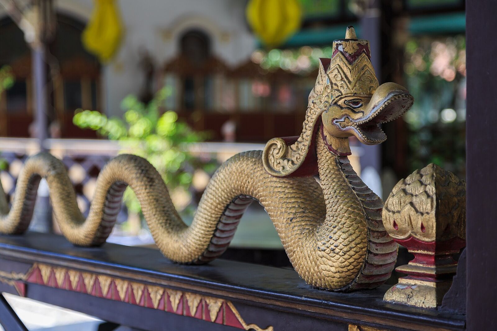 Detail ukiran di Keraton Yogyakarta